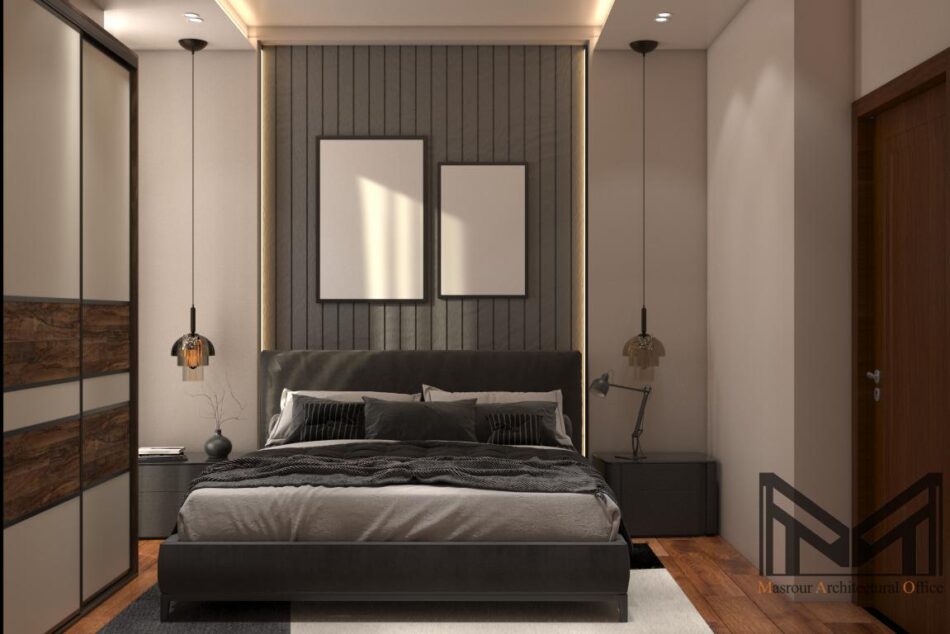 طراحی مدرن اتاق خواب