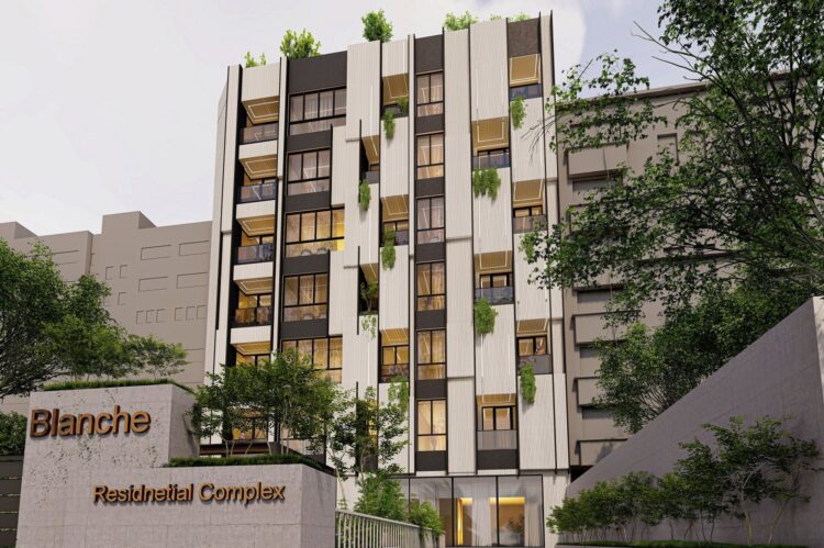 طراحی ساختمان مسکونی بلانش (سعادت آباد) دفتر طراحی مسرور