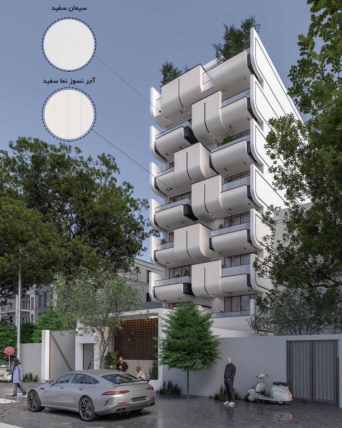 طراحی نما آریس 21 دفتر طراحی مسرور (2) طراحی نما آریس 21 دفتر طراحی مسرور