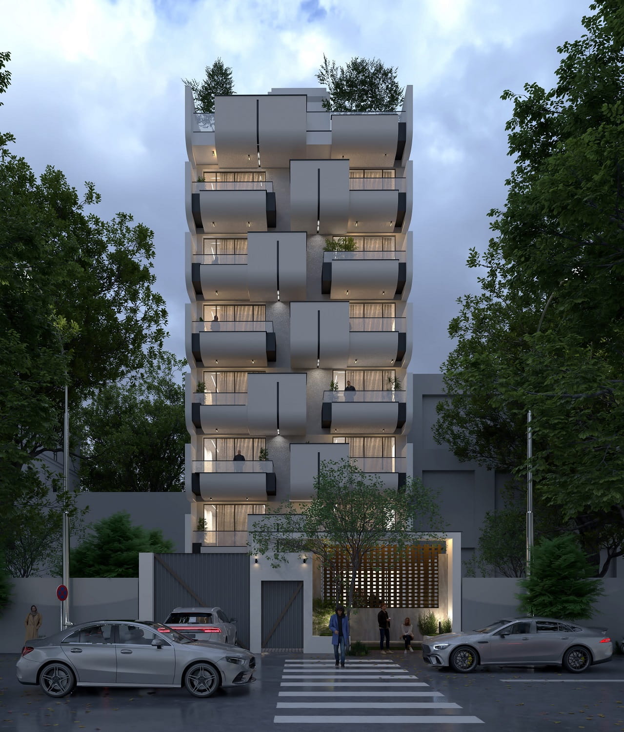 طراحی نما آریس 21 دفتر طراحی مسرور (6) طراحی نما آریس 21 دفتر طراحی مسرور